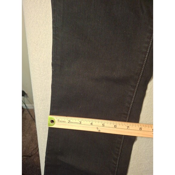 Lucky Brand Jeans Zoe Women's 10/30 Black Straight Stretch Cowgirl Mom 34/33 - Picture 5 of 15